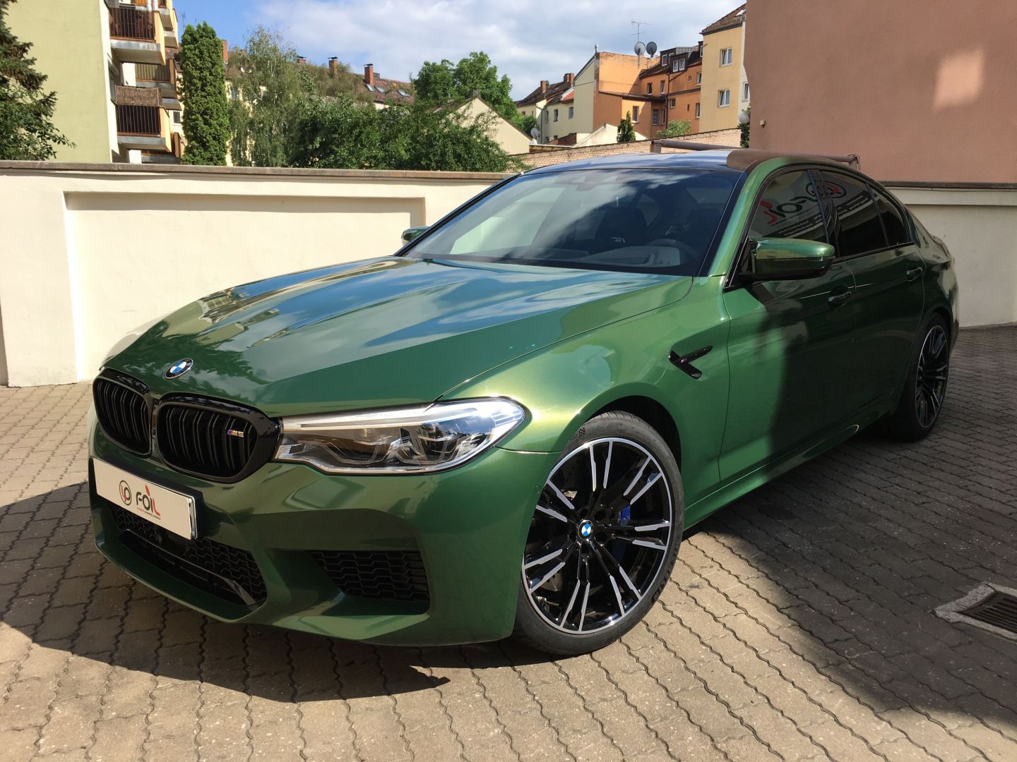 Bmw m5 green